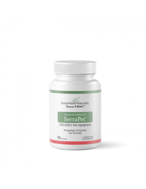 Good Health Naturally SerraPet® 250,000IU Serrapeptase 90 CAPSULES - Dennis the Chemist