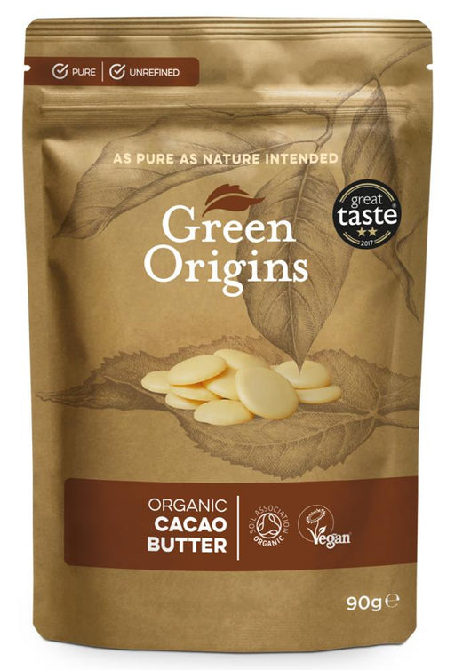 Green Origins Organic Cacao Butter 90g - Dennis the Chemist