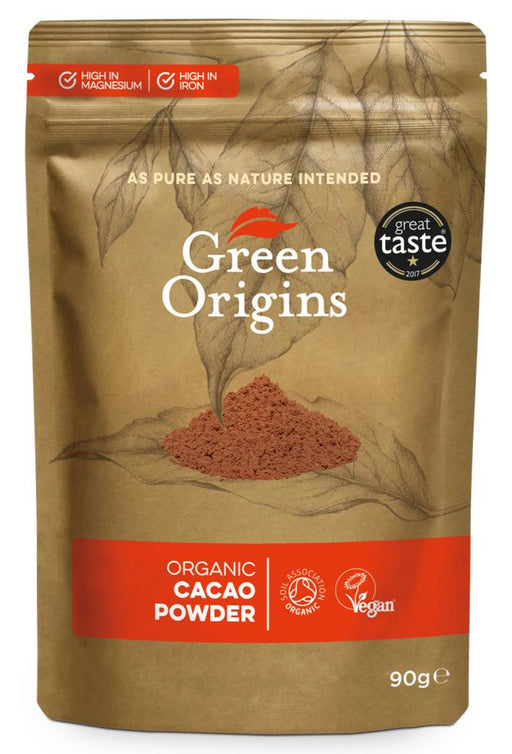 Green Origins Organic Cacao Powder 90g - Dennis the Chemist