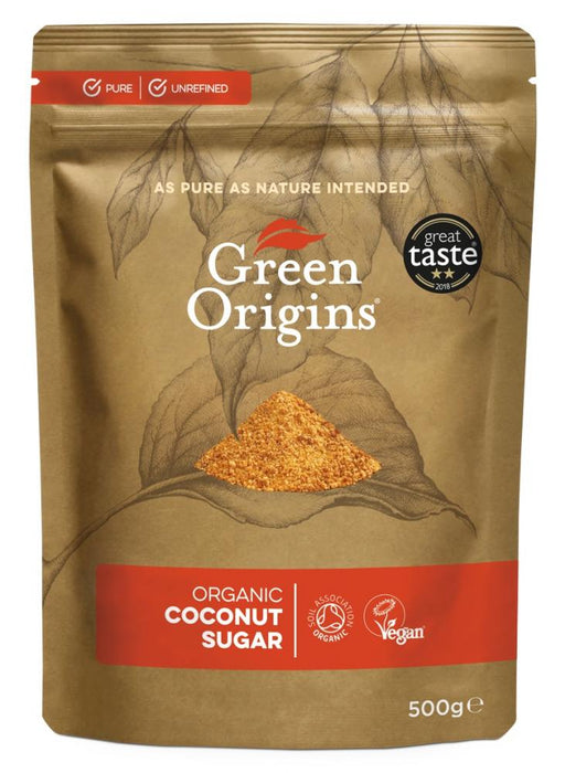 Green Origins Organic Coconut Sugar 500g - Dennis the Chemist