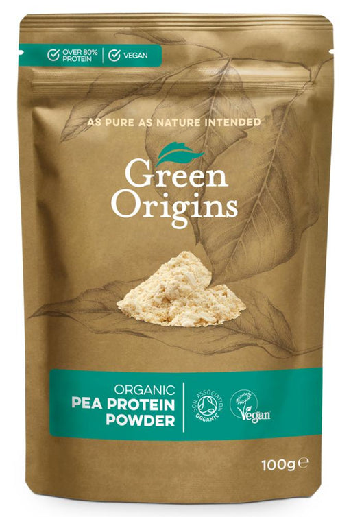 Green Origins Organic Pea Protein Powder 100g - Dennis the Chemist
