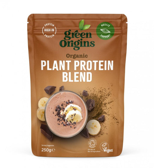 Green Origins Organic Plant Protein Blend 250g - Dennis the Chemist