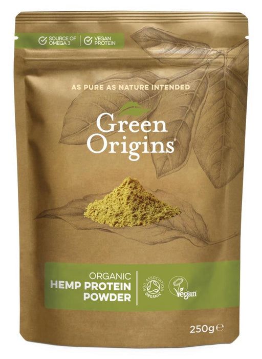 Green Origins Organic Hemp Protein Powder 250g - Dennis the Chemist