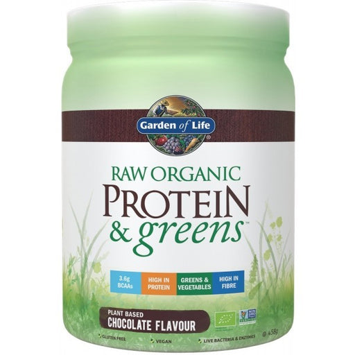 Raw Organic Protein & Greens Chocolate 458g (Currently Unavailable) - Dennis the Chemist