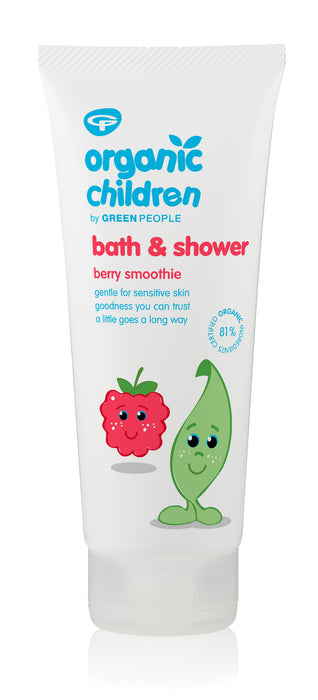Green People Organic Children Bath & Shower Berry Smoothie 200ml - Dennis the Chemist