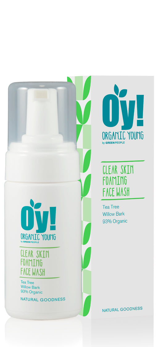 Green People Oy Foaming Clear Skin Foaming Face Wash 100ml - Dennis the Chemist