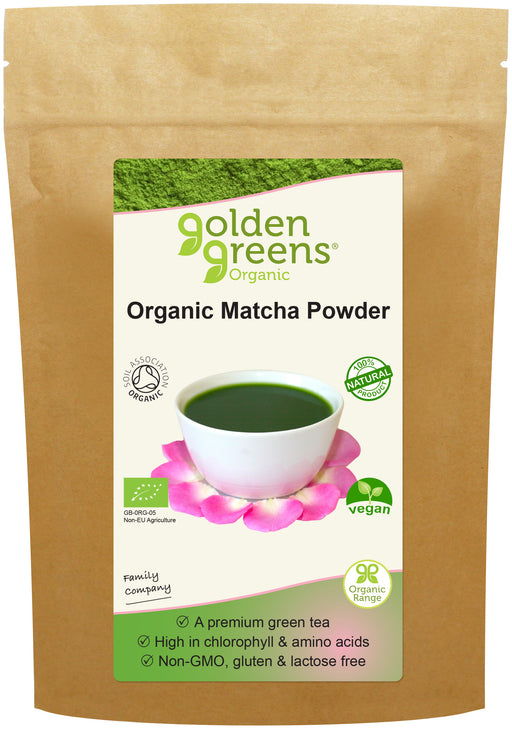 Golden Greens (Greens Organic) Organic Matcha Tea Powder 50g - Dennis the Chemist
