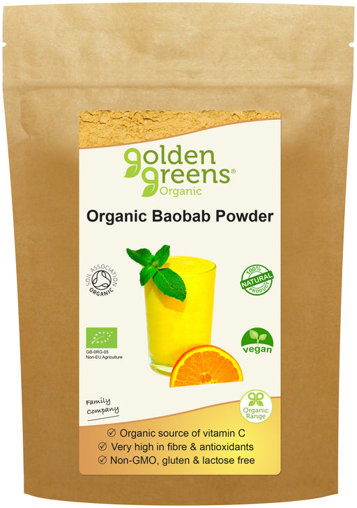 Golden Greens (Greens Organic) Organic Baobab Powder 100g - Dennis the Chemist