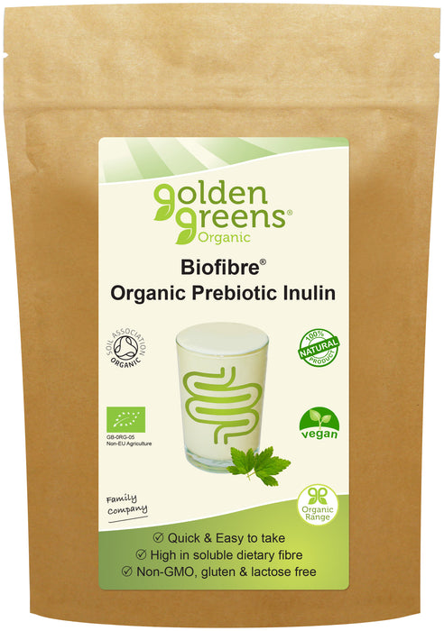 Golden Greens (Greens Organic) Biofibre Organic Prebiotic Inulin 250g - Dennis the Chemist