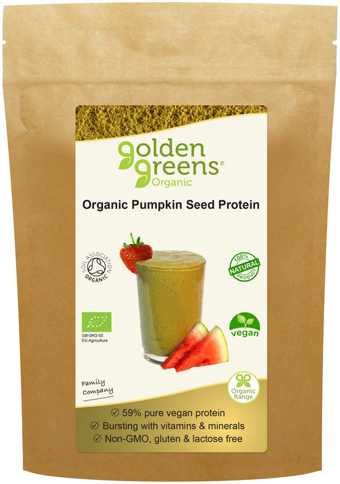 Golden Greens (Greens Organic) Organic Pumpkin Seed Protein 250g - Dennis the Chemist