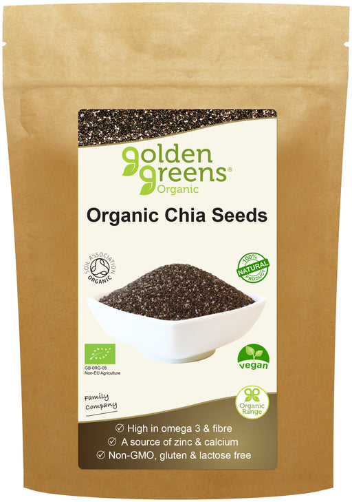 Golden Greens (Greens Organic) Organic Chia Seeds 250g - Dennis the Chemist