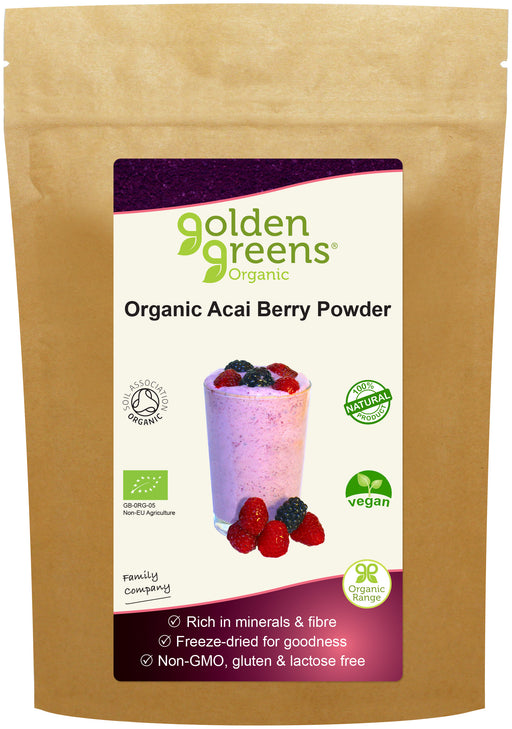 Golden Greens (Greens Organic) Organic Acai Berry Powder 50g - Dennis the Chemist
