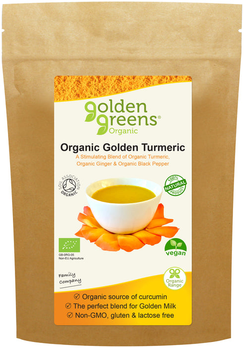 Golden Greens (Greens Organic) Organic Golden Turmeric 100g - Dennis the Chemist