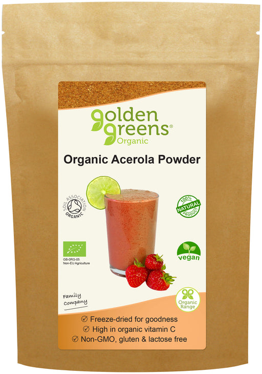 Golden Greens (Greens Organic) Organic Acerola Powder 50g - Dennis the Chemist