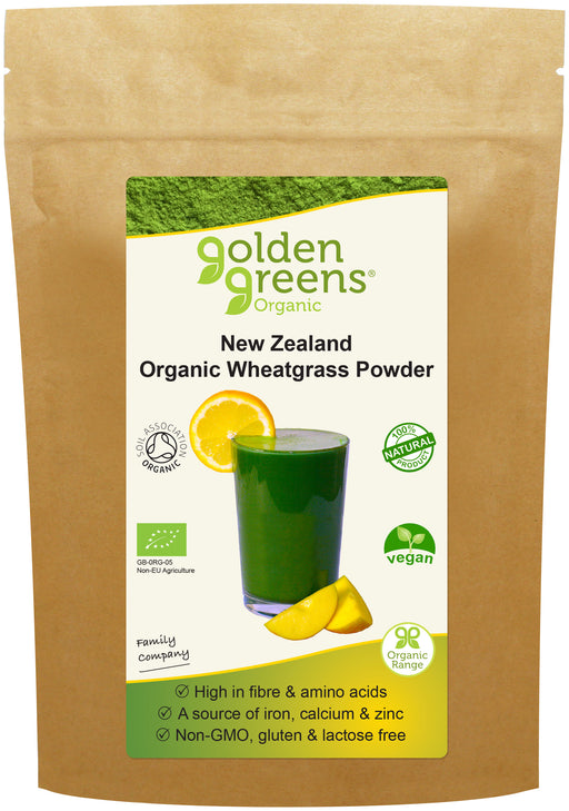 Golden Greens (Greens Organic) New Zealand Organic Wheatgrass Powder 200g - Dennis the Chemist