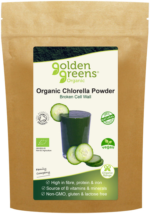 Golden Greens (Greens Organic) Organic Chlorella Powder 200g - Dennis the Chemist