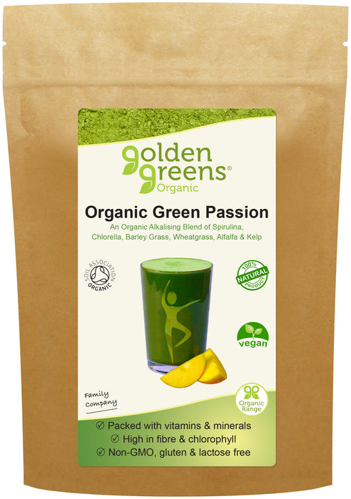Golden Greens (Greens Organic) Organic Green Passion 200g - Dennis the Chemist