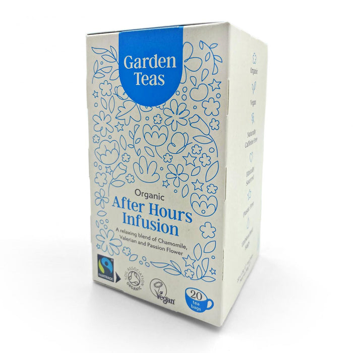 Garden Teas Organic Fairtrade After Hours Infusion 20 Teabags - Dennis the Chemist