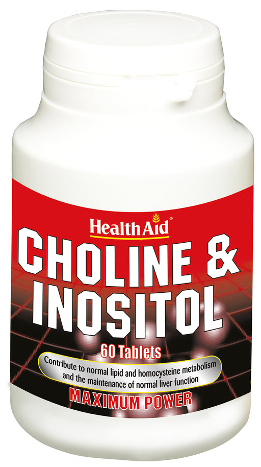 Health Aid Choline & Inositol (Maximum Power) 60's - Dennis the Chemist