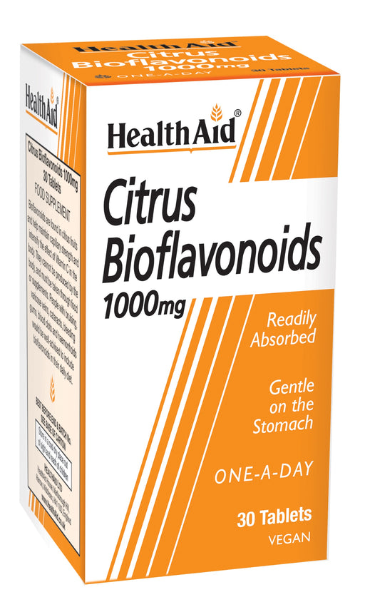 Health Aid Vegan Citrus Bioflavonoids 1000mg 30's - Dennis the Chemist