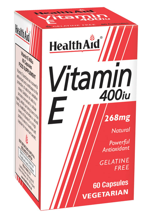 Health Aid Vitamin E 400iu 60's - Dennis the Chemist