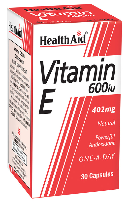 Health Aid Vitamin E 600iu 30's - Dennis the Chemist