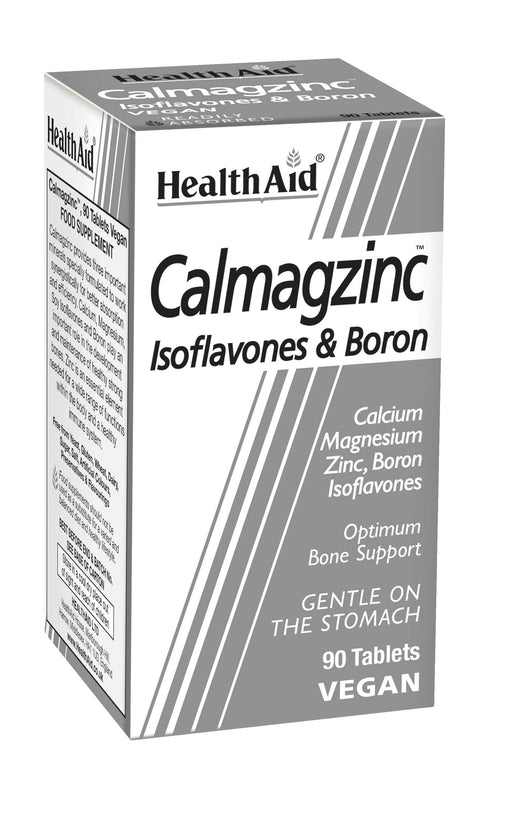 Health Aid Calmagzinc Isoflavones & Boron 90's - Dennis the Chemist