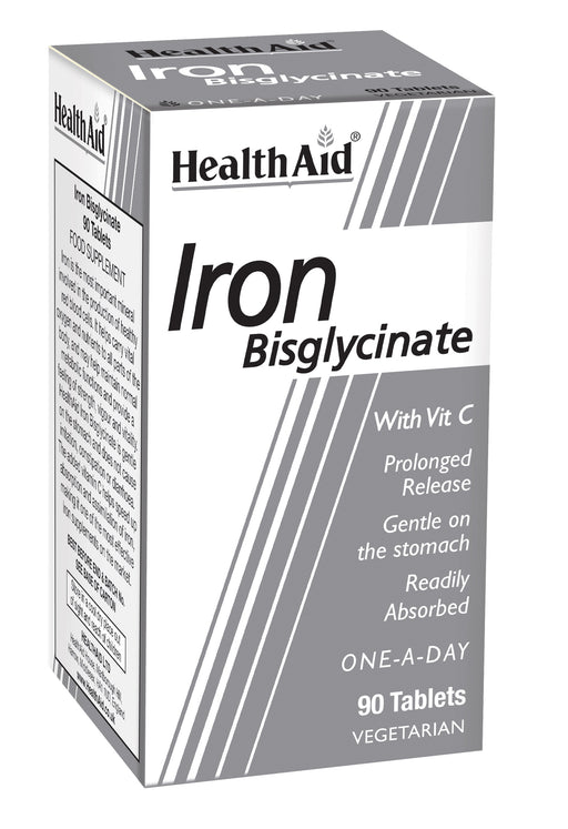 Health Aid Iron Bisglycinate  90's - Dennis the Chemist