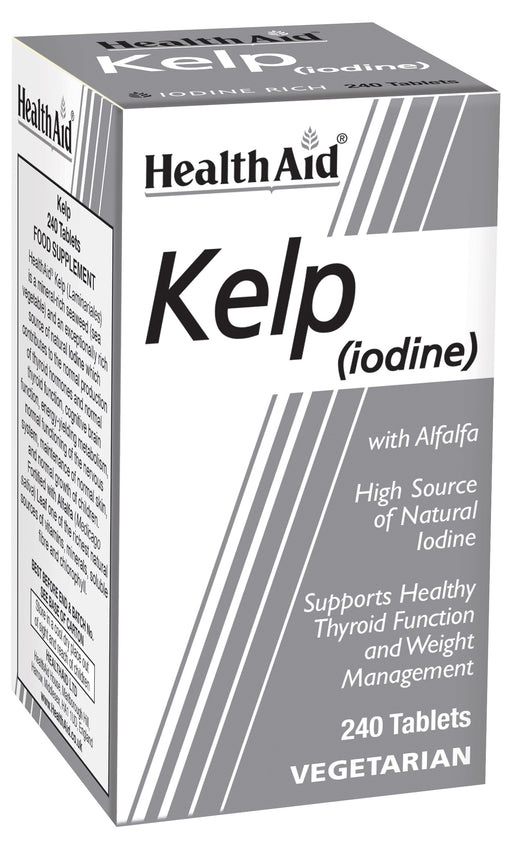 Health Aid Kelp Iodine   240's - Dennis the Chemist