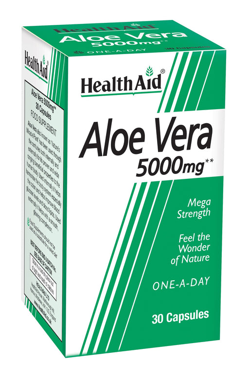 Health Aid Aloe Vera 5000mg 30's - Dennis the Chemist