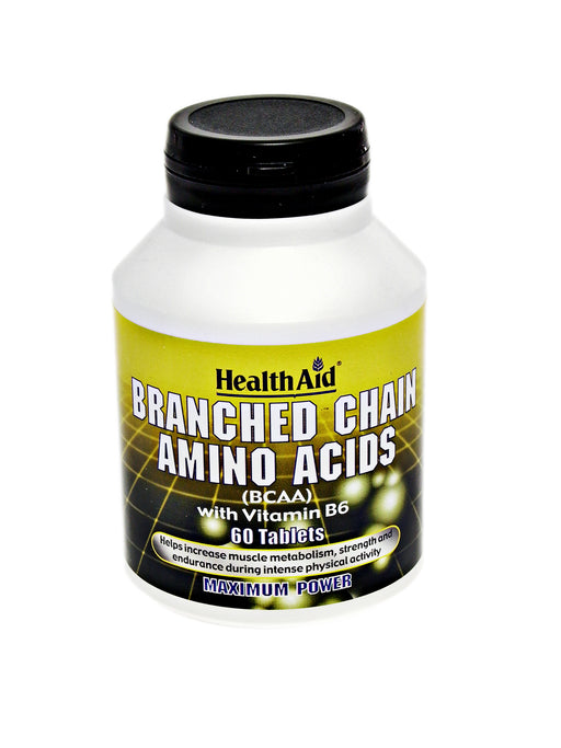 Health Aid Branched Chain Amino Acids 60's - Dennis the Chemist