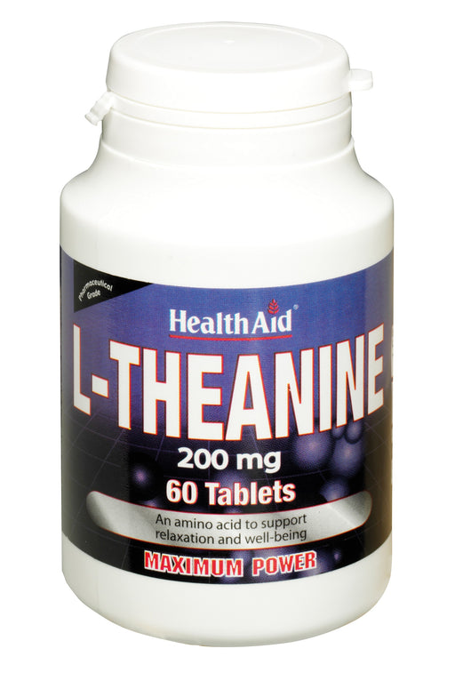 Health Aid L-Theanine 200mg  60's - Dennis the Chemist