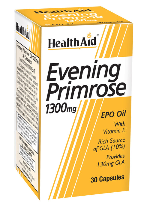 Health Aid Evening Primrose Oil 1300mg  30's - Dennis the Chemist