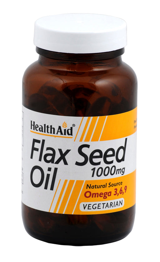 Health Aid Flaxseed Oil 1000mg  60's - Dennis the Chemist