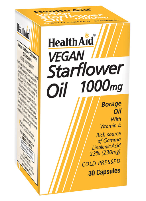 Health Aid Starflower Oil 1000mg 30's - Dennis the Chemist