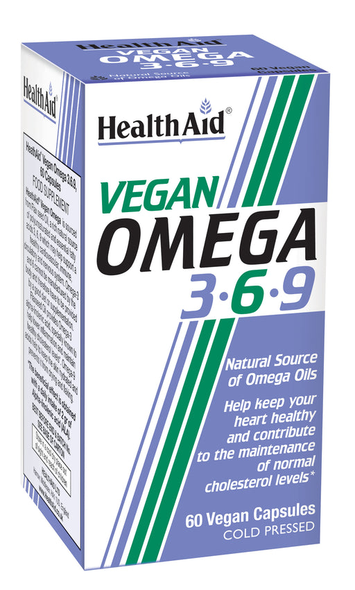 Health Aid Vegan Omega 3.6.9  60's - Dennis the Chemist