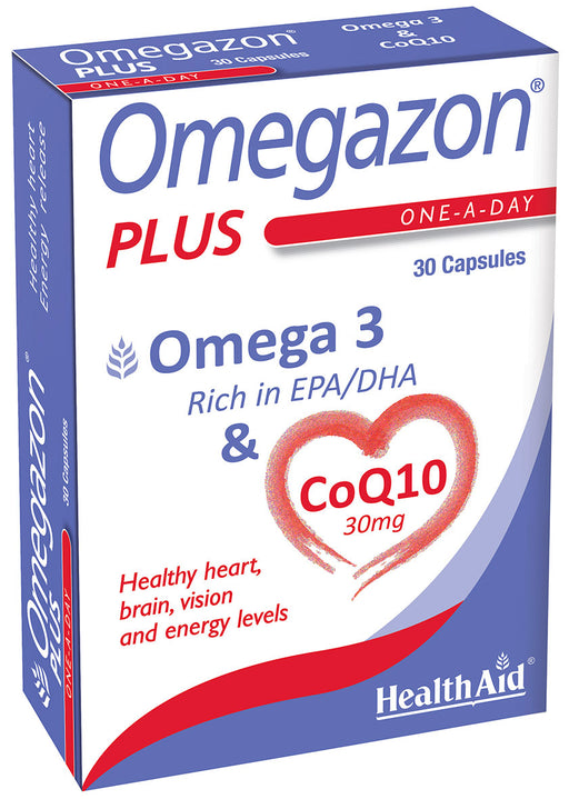 Health Aid Omegazon Plus 30's - Dennis the Chemist