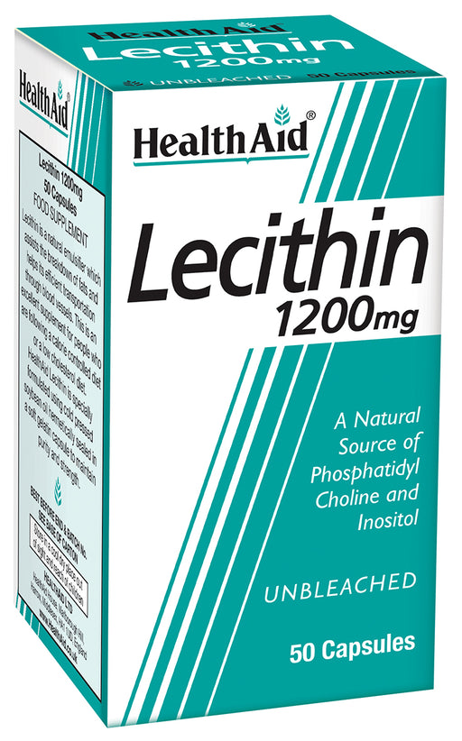 Health Aid Lecithin 1200mg  50's - Dennis the Chemist