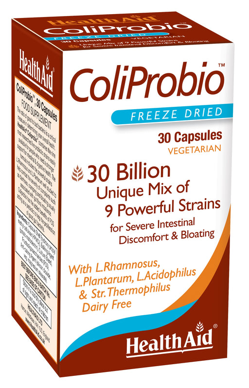 Health Aid ColiProbio 30 Billion 30's - Dennis the Chemist