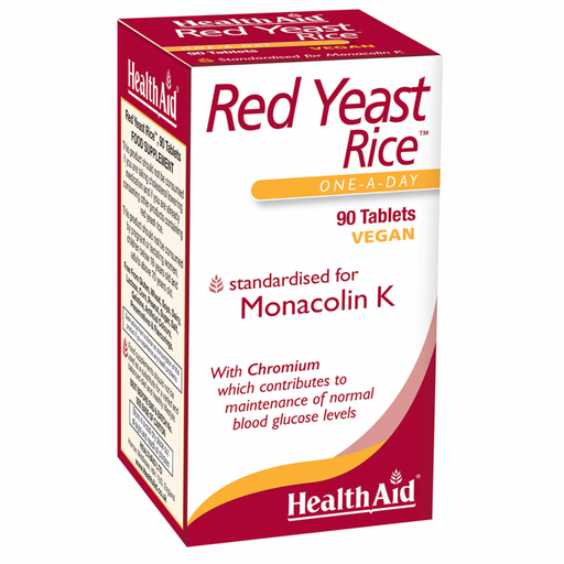Health Aid Red Yeast Rice 90's - Dennis the Chemist