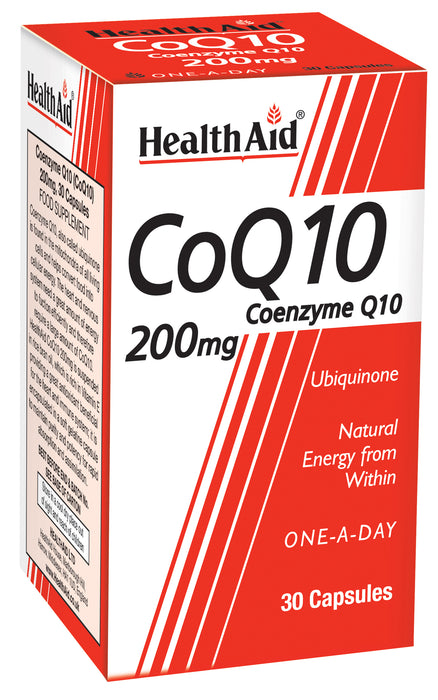 Health Aid CoQ10 Coenzyme Q10 200mg 30's - Dennis the Chemist