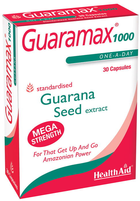 Health Aid Guaramax 1000 30's - Dennis the Chemist