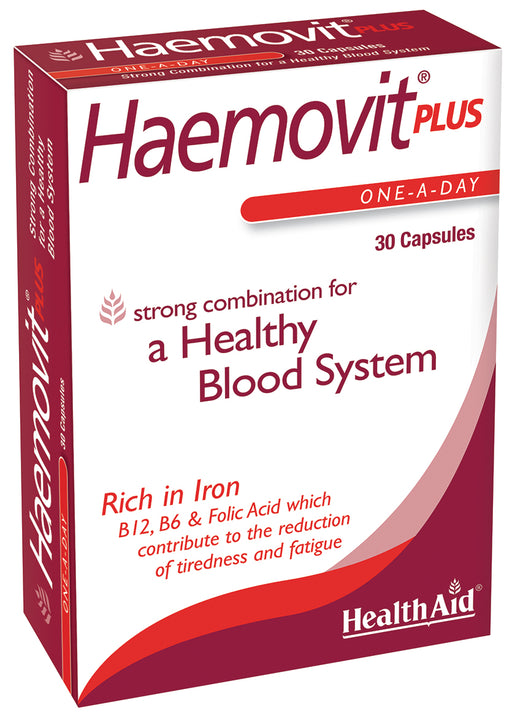 Health Aid Haemovit Plus 30's - Dennis the Chemist