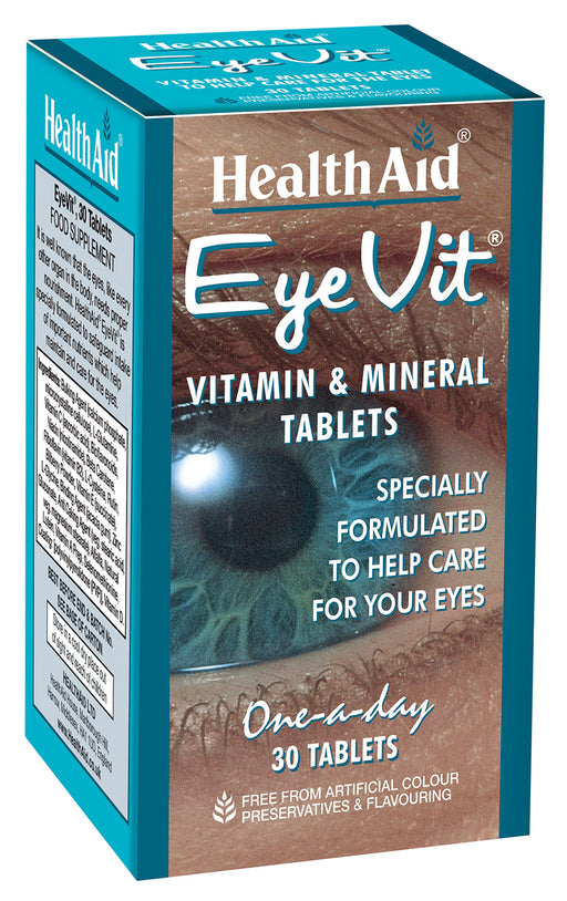 Health Aid EyeVit 30's - Dennis the Chemist