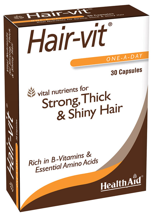 Health Aid Hair-vit 30's - Dennis the Chemist