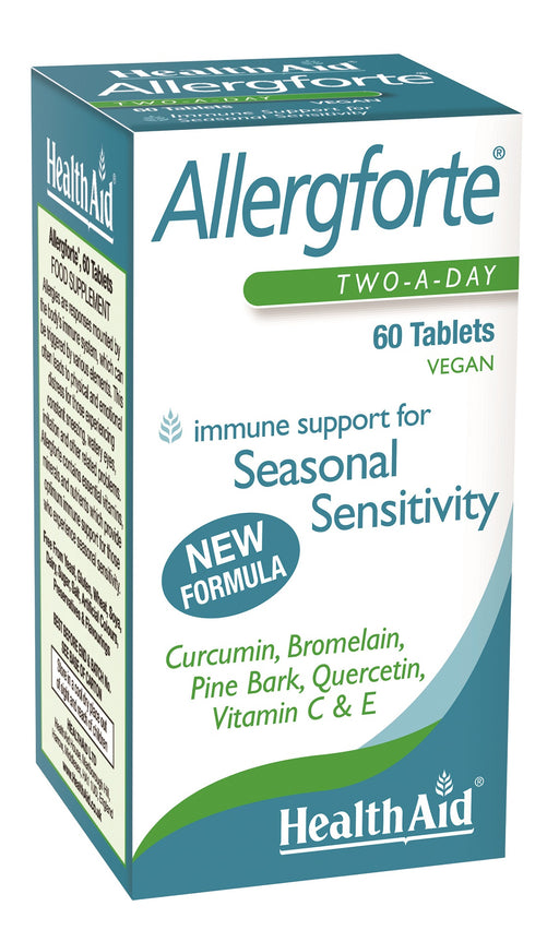 Health Aid AllerGForte Two A Day 60's - Dennis the Chemist
