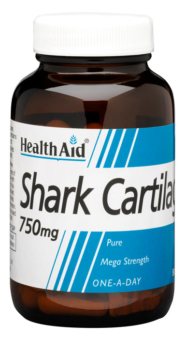Health Aid Shark Cartilage 750mg 50's - Dennis the Chemist