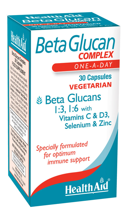 Health Aid Beta-Glucan Complex 30's - Dennis the Chemist