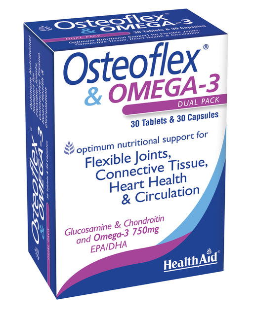 Health Aid Osteoflex & Omega-3  60's - Dennis the Chemist