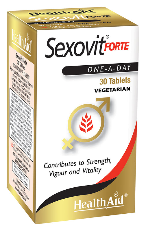 Health Aid Sexovit Forte 30's - Dennis the Chemist